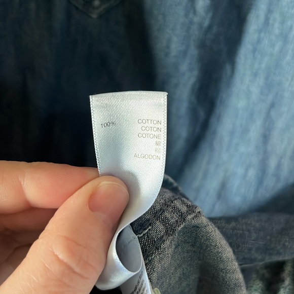 Gap Denim Tunic Top - Picture 7 of 7